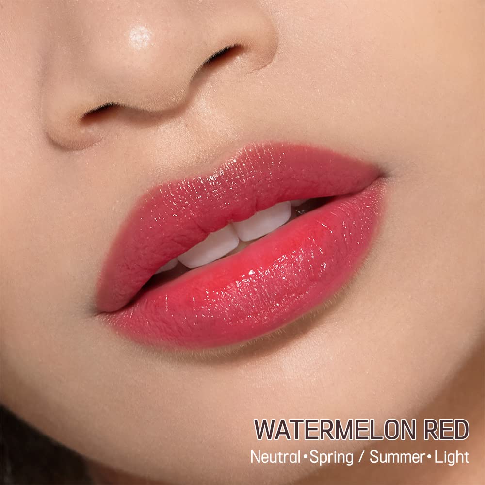 Dear Darling Ice Cream Water Gel Lip and Cheek Tint | Long Lasting, Waterproof, Smudgeproof |Korean Makeup|RD307,Red - 4.5g