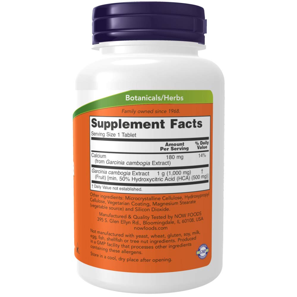 Supplements, Garcinia (Garcinia Cambogia) 1,000 mg, Healthy Metabolism*,Weight Loss, 120 Tablets