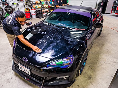 GAP 619 16 Black Light Hybrid Radiant Finish, Glaze & Sealant, (Safe for Cars, Trucks, SUVs, & More) for Black and Dark Colored Cars, 16 fl oz