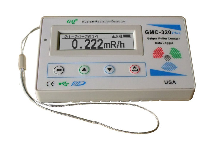 New GMC-320 Plus Geiger Counter Nuclear Radiation Detector Data Recorder Beta Gamma x-Ray Test Equipment