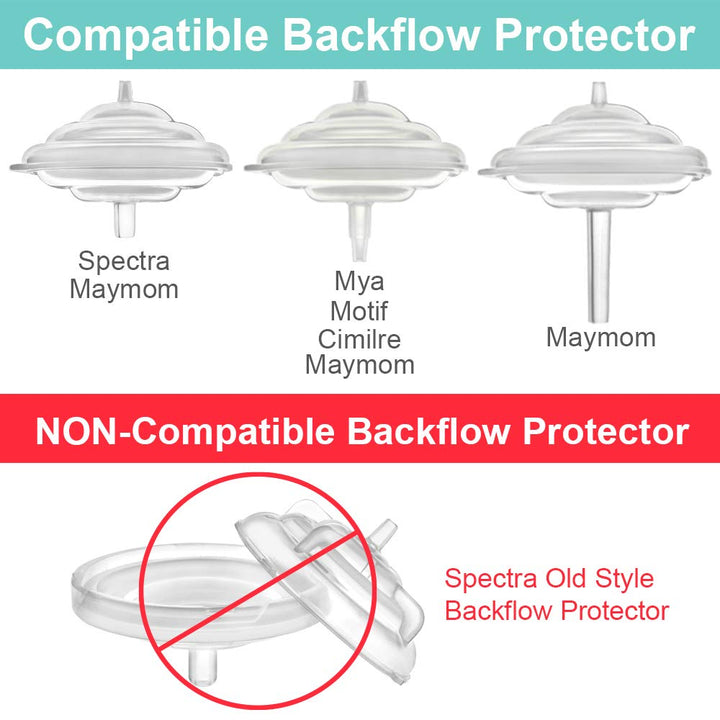 Silicone Membrane; Designed for Spectra S1 Spectra S2, 9 Plus Backflow Protector and Backflow Protectors, Long, Short and Medium; Not Original Spectra S2 Accessories or Spectra Pump Part