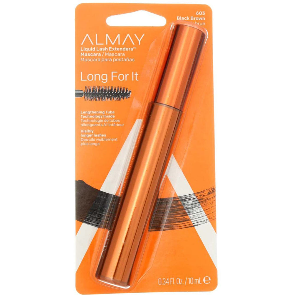 Liquid Lash Extenders Mascara, Black Brown, 1.1 Fluid Ounce