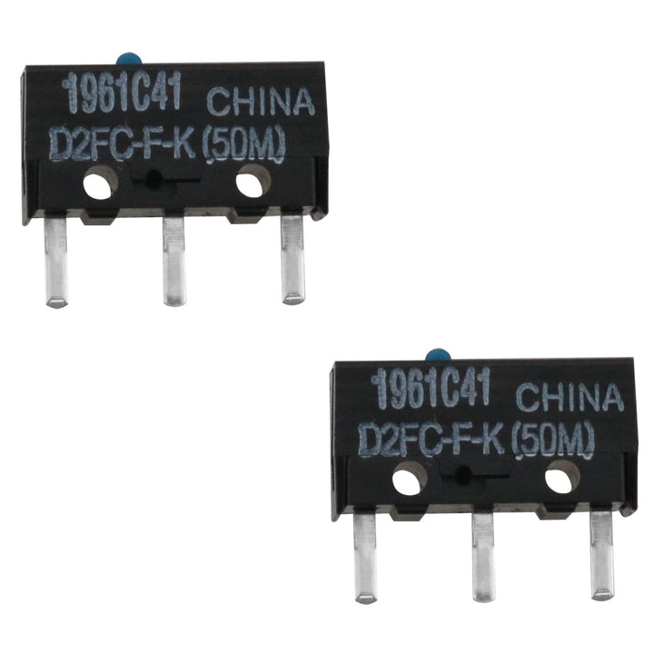 D2FC-F-K Mouse Micro Switch 2PCS D2FC-F-K (50m) Blue Dot Mouse Micro Switches