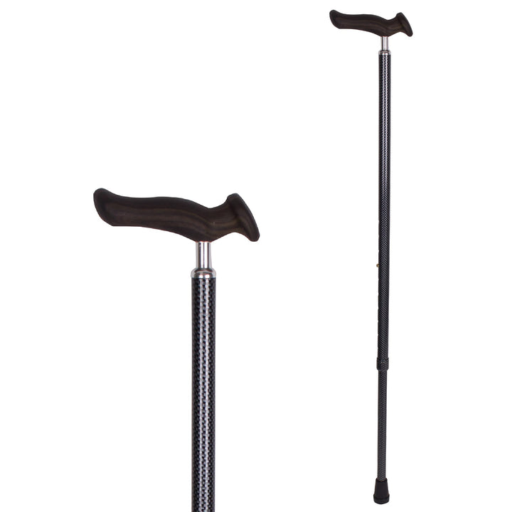 Comfort Walking Cane with an Ergonomic Extra Comfortable Grip, Dark Gray