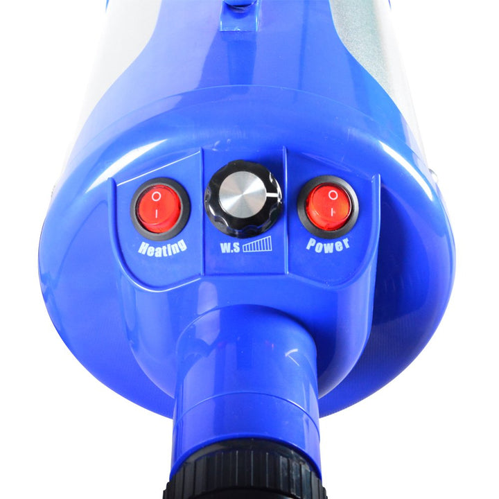 Groomer Partner Pet Hair Force Dryer Dog Grooming Blower with Heater (Blue)