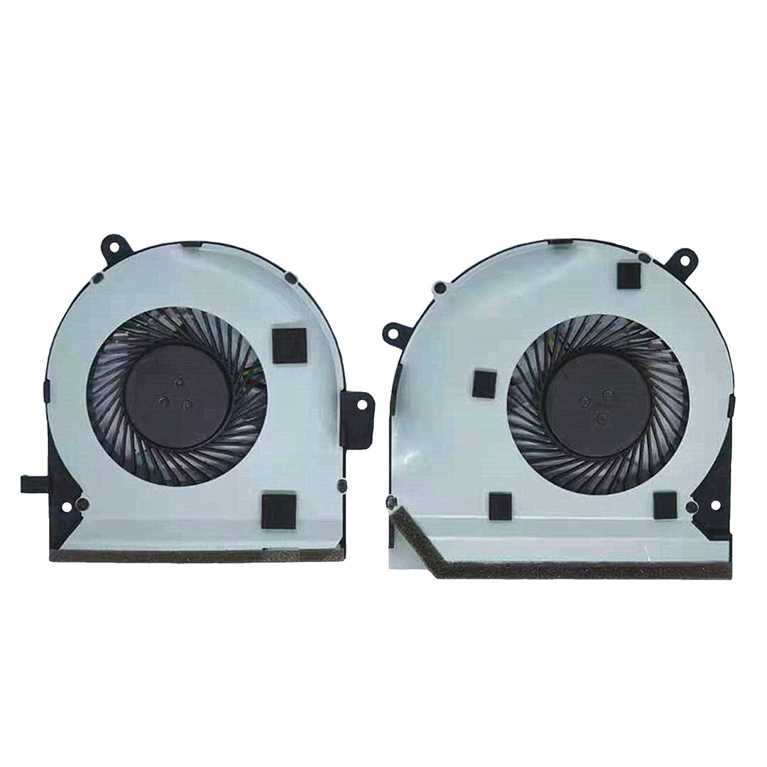 Replacement New Laptop CPU + GPU Cooling Fan for Asus ROG Strix GL502V S5VM FX60V ZX60VM FX502VM FX60VM Series EF75070S1-C530-S9A EF75070S1-C481-S9A 13N1-0SP0101 13N1-0SP0201 DC5V Fan