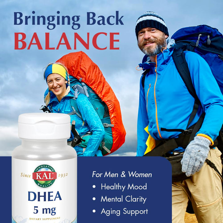 DHEA-5 Tablets, 5mg, 60 Count