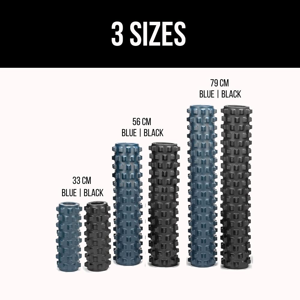 RumbleRoller Original Textured Foam Roller - Deep Tissue, Self Myofacial Release Massage Therapy Roller (RumbleRoller 31 FullSize Original Foam Roller)