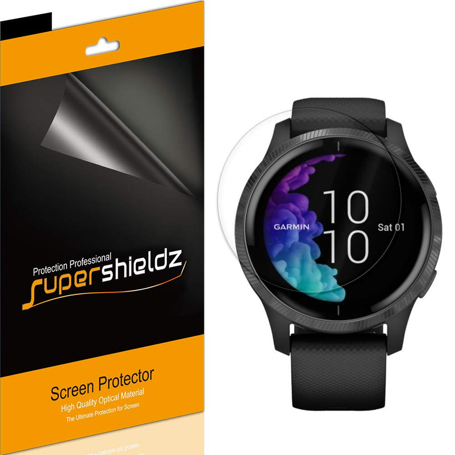 (3 Pack) Designed for Garmin Venu Screen Protector, High Definition Clear Shield (TPU)