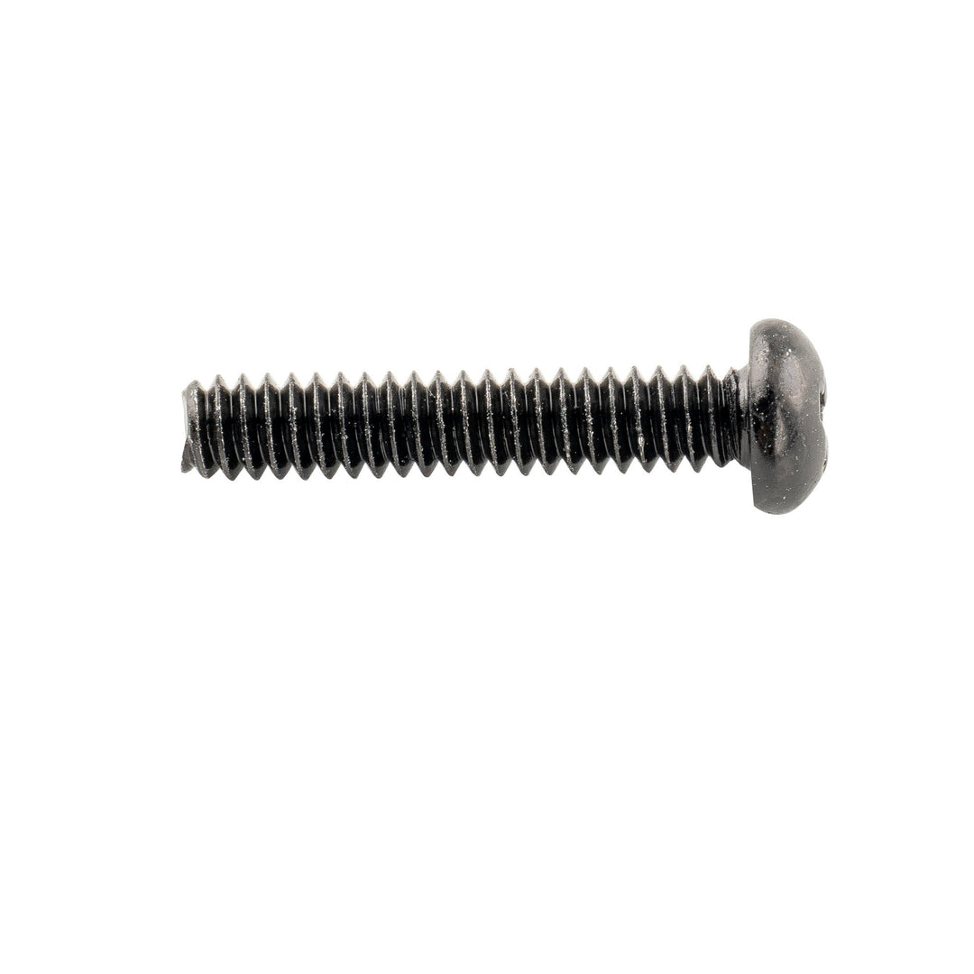Basic 2.8x17mm Metal Metric Thread Single Coil Pickup Mounting Screws for Strat Stratocaster/Tele Telecaster Electric Guitar, Black (Set of 20)