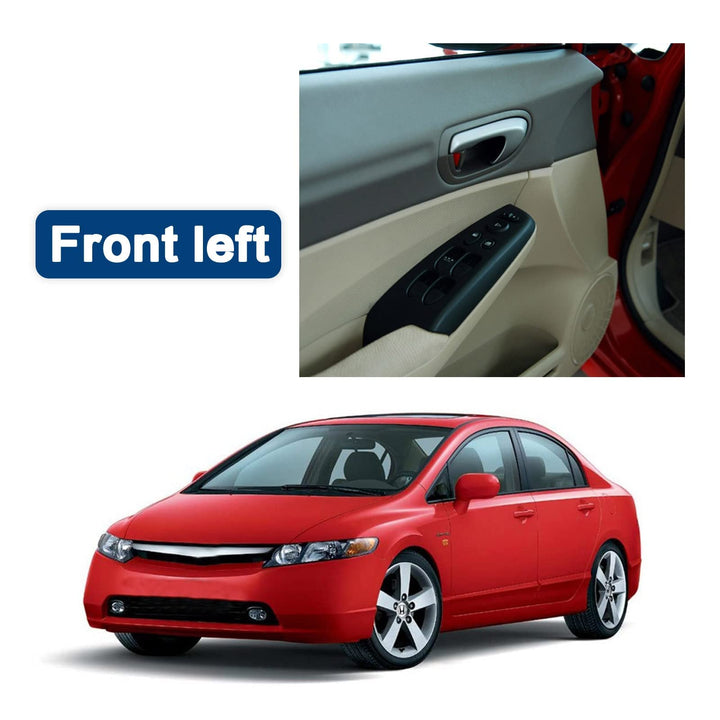 Power Master Window Controls Switch,Compatible with Honda Civic 2006-2011,Replacement #OE 35750-SNA-A11 35750-SNV-H51 Driver Side Window Controls Switch