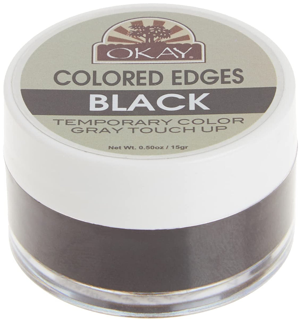Colored Edges, Black, 0.5 Ounce