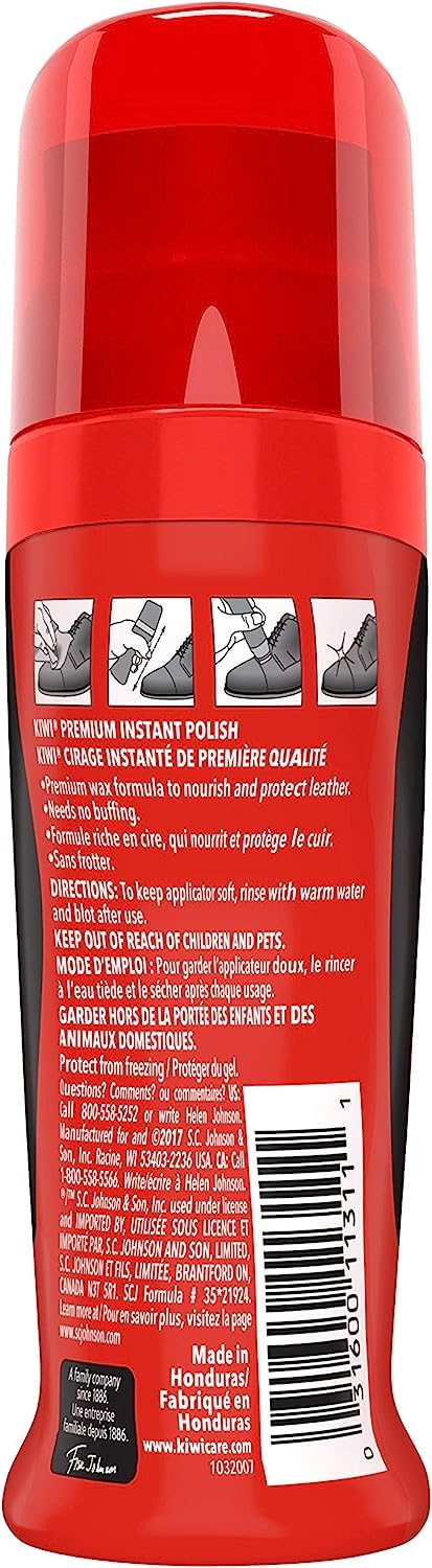 Kiwi Color Shine, Black, 2.5 Fluid Ounce