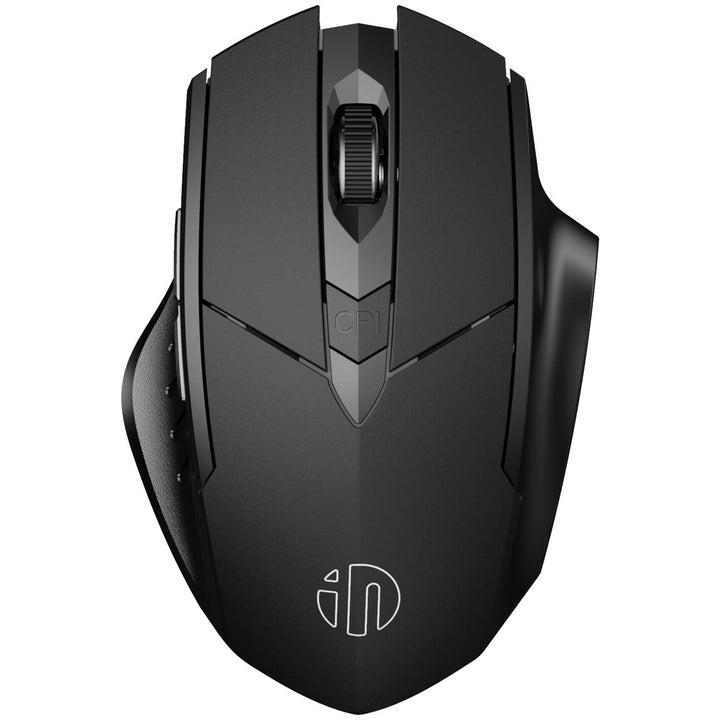 Bluetooth Wireless Mouse, 3 Modes Bluetooth 5.0&4.0 Mouse 2.4G Rechargeable Mouse with 6 Button, Upgraded Battery Level Visible Ergonomic Computer Mouse for Laptop, Mac, PC etc.