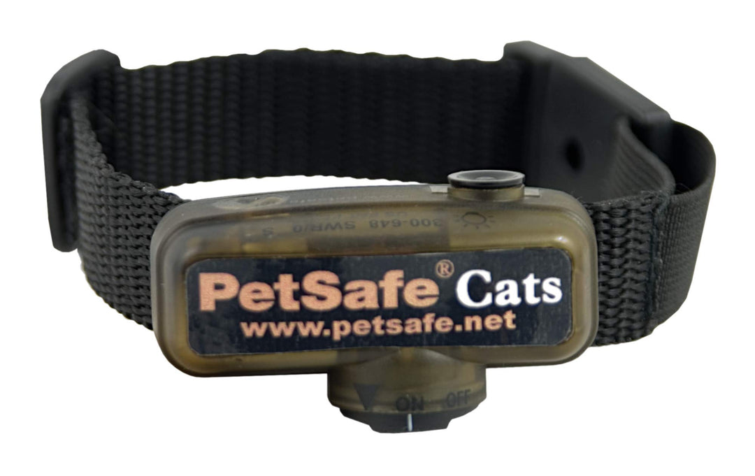 In-Ground Cat Fence Receiver Collar, Waterproof, Tone and Static Correction, Stretch-Section for Safety, for Cats Over 6 lb - from The Parent Company of Invisible Fence Brand