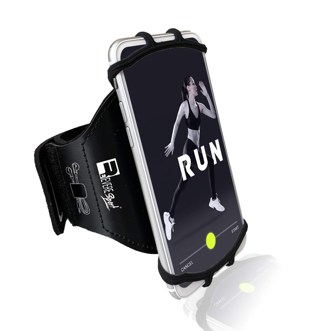 Universal iPhone Running Armband (16/15/14/13/12/11/10/X/XR/SE/Plus/Max/Pro). Phone Holder Case