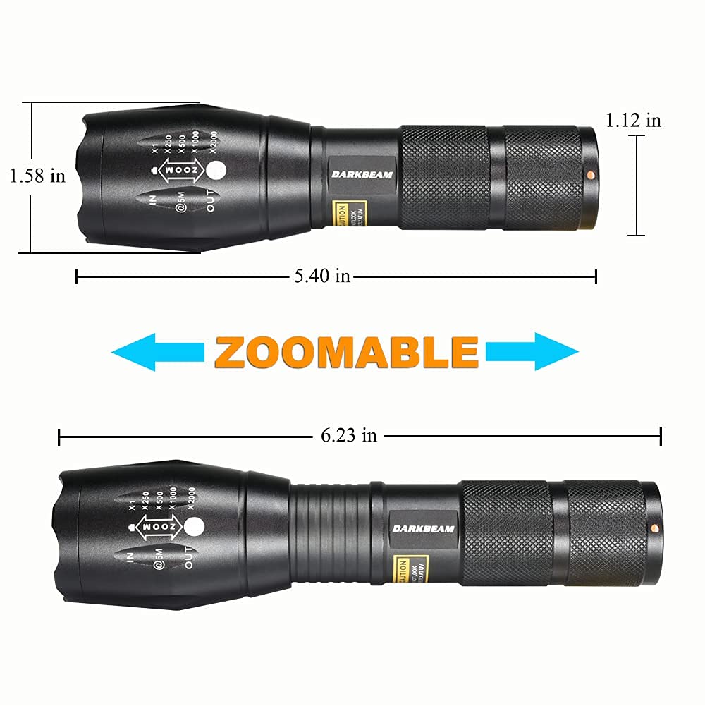 UV 365nm and 395nm Light Wood's lamp Blacklight Ultraviolet Flashlight LED Portable Mini Handheld Torch, Detector for Dog Urine Pet Stains Anti-counterfeiting Identification, Resin Curing