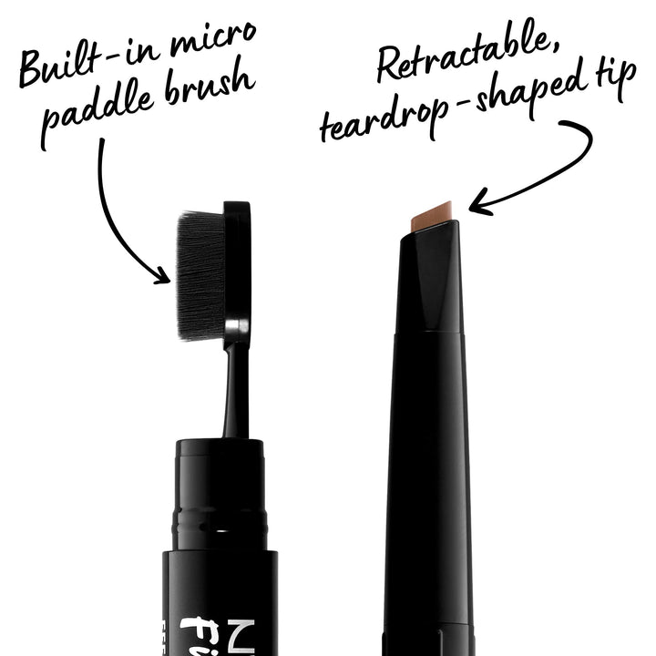 PROFESSIONAL MAKEUP Fill & Fluff Eyebrow Pomade Pencil, Auburn