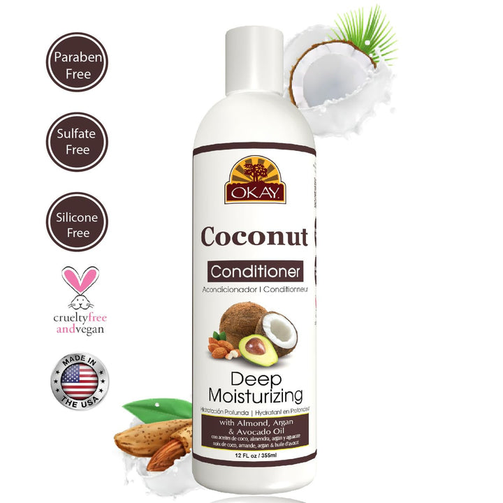 Coconut Oil Deep Moisturizing Conditioner, 12 Ounce