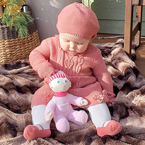 Doll Snug Up Luisa My First Baby Doll, Machine Washable & Safe for Birth & Up, Baby Dolls, Newborn Toys, Baby Girl Gifts