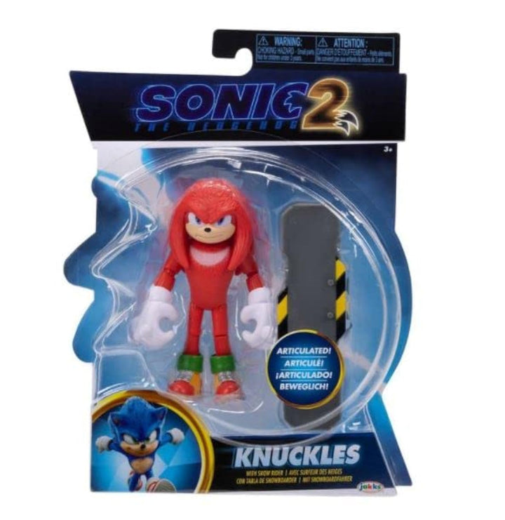Sonic the Hedgehog 2 The Movie 4 Articulated Action Figure Collection (Knuckles)