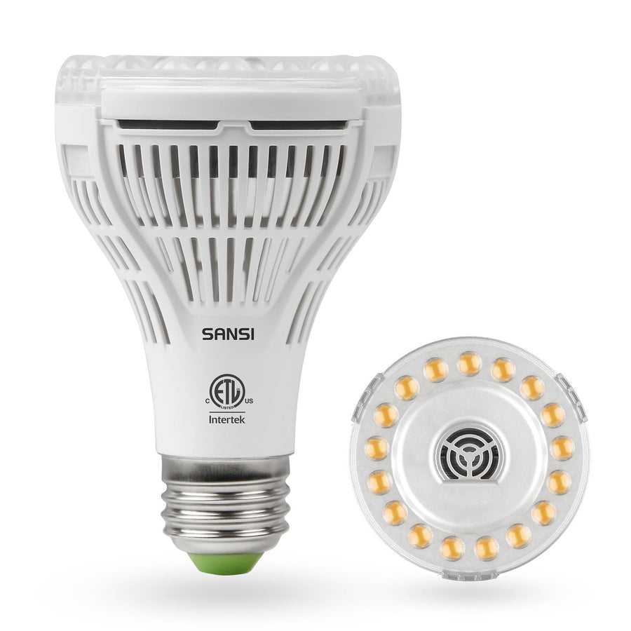 Grow Light Bulb with COC Technology, Full Spectrum 15W Grow Lamp (200 Watt Equivalent) with Optical Lens for High PPFD, Perfect for Seeding and Growing of Indoor Plants, Flowers and Garden