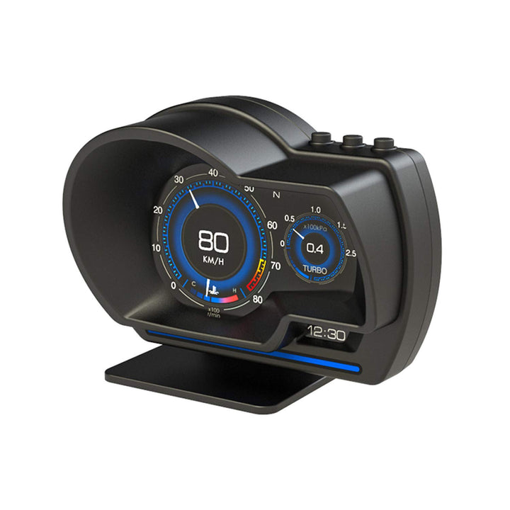 Heads Up Display, Heads Up Display for Car HUD Display OBD2 GPS Dual System for All Cars, Shows Speed RPM Voltage Alarm etc.