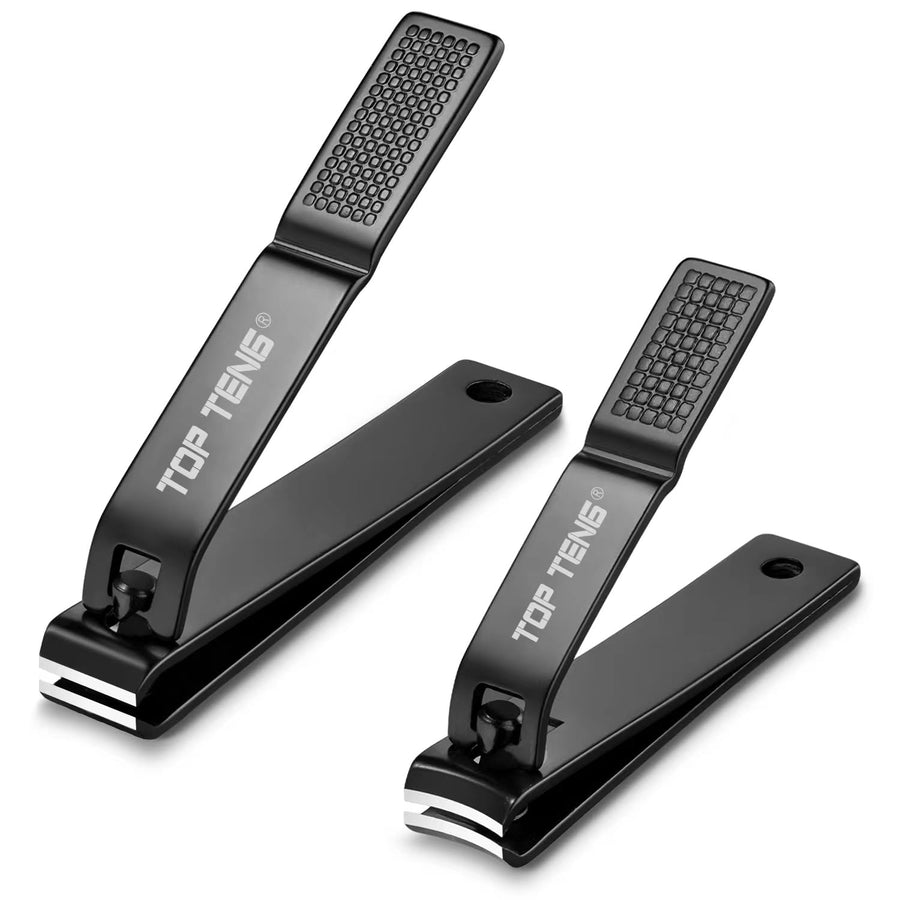 Nail Clippers Set - Sharpest Fingernail & Toenail Clippers with Nail File, Perfect Nail Cutter and Cuticle Trimmer for Men & Women