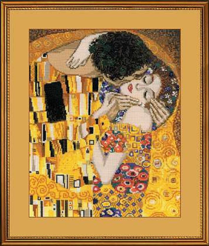1170 The Kiss After G. Klimt's Painting