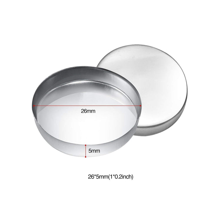 56 Pack Empty Round Metal Pans For Eyeshadow Palette Magnetic Makeup 26Mm