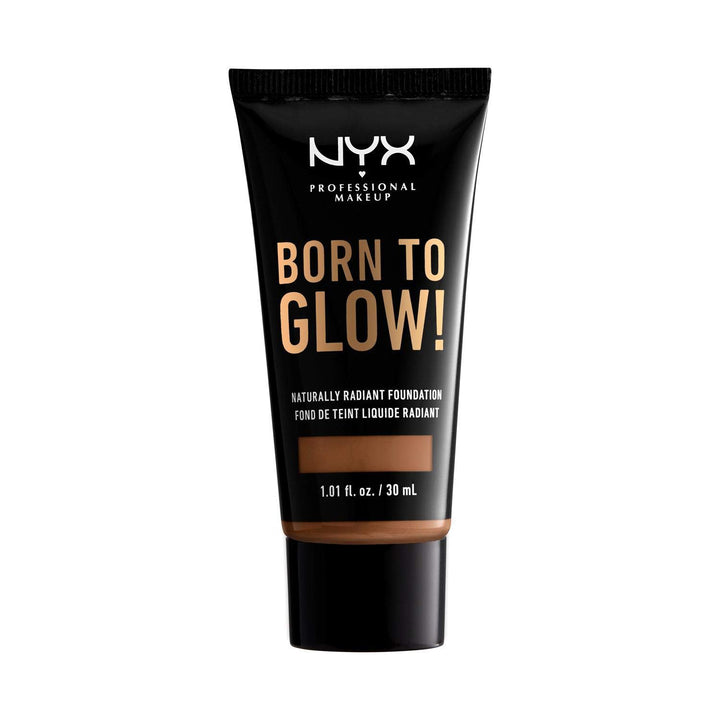PROFESSIONAL MAKEUP Born To Glow Naturally Radiant Foundation, Medium Coverage - Cappuccino