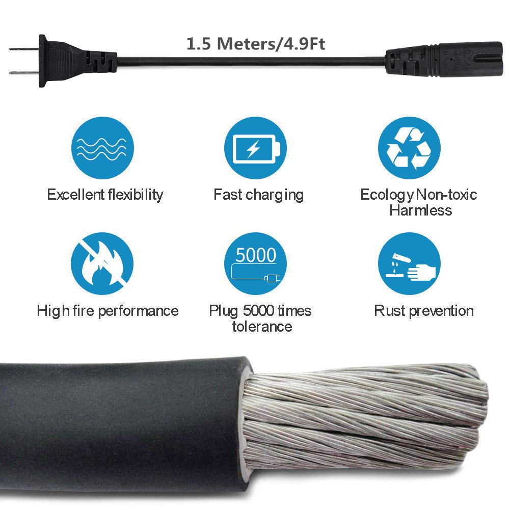 6V Low Voltage Power Supply, Transformer, Power Adapter, DC 6V 1A, 6 Watt Max, AC 100-240V to DC 6V, with 5.5/2.1 DC Female Barrel Connector