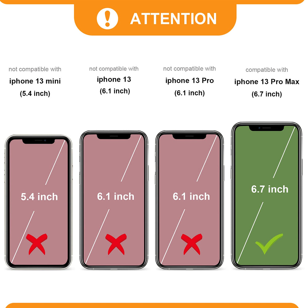 Crossbody Wallet Case for iPhone 13 Pro Max, RFID Blocking PU Leather Zipper Handbag Purse Flip Cover, Kickstand Folio Case with Card Slots Holder Wrist Strap Lanyard 5G 6.7 Inch (Black)