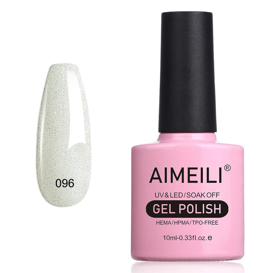 Soak Off UV LED Gel Nail Polish - Dancing Little Snow (096) 10ml