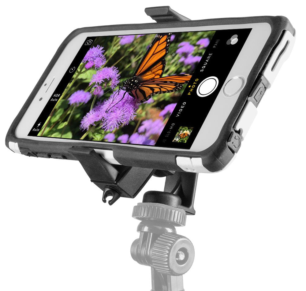 Mounts Tripod Adapter with Phone Holder for iPhone XS Max XS XR X 8 Galaxy S10 S9 Note 9 8