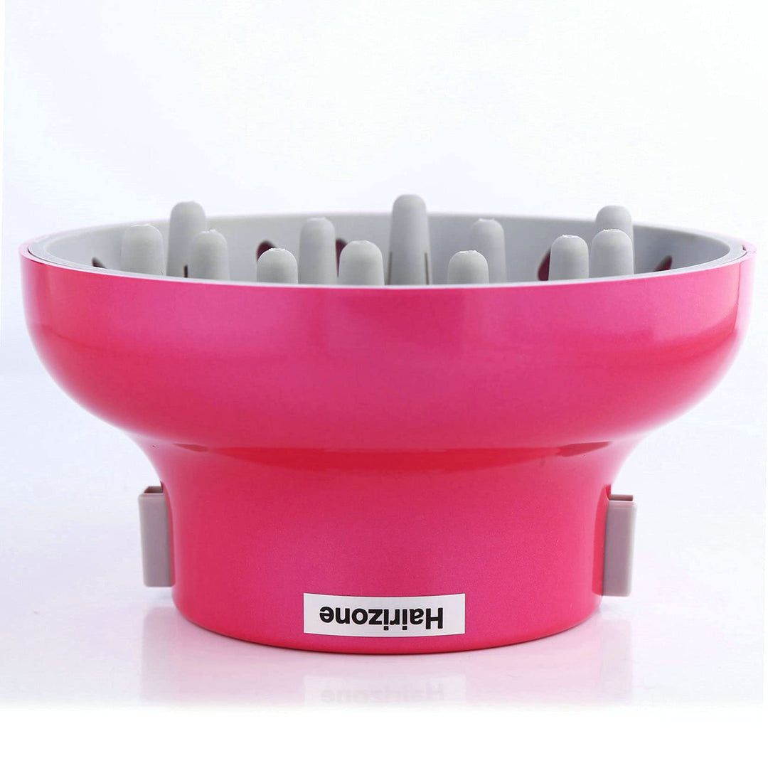Universal Hair Diffuser Adaptable for Blow Dryers with D-1.7-Inch to 2.6-Inch for Curly or Wavy Hair, Roseo
