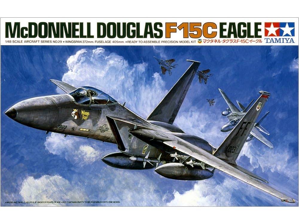 Tamiya Models Mcdonnell Douglas F-15C Eagle Model Kit