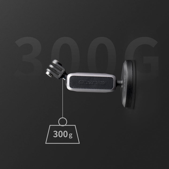 Magnetic Camera Mount Compatible for DJI OSMO Action 4/3/2, Gopro 11/10/9/8/7/6/5/4 with 1/4-20 Standard Thread Adapter OSMO Pocket 2, Insta360 ONE RS, R, ONE X3, X2, Double Ball Head Mechanism