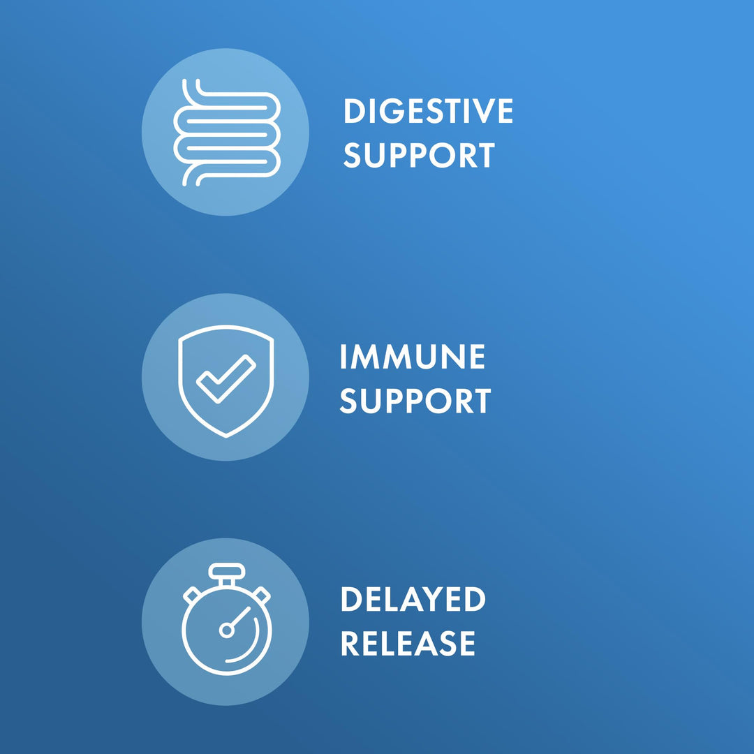 Complete Probiotics 70 Billion CFU, 90 Servings (90 Capsules), Dietary Supplement, Supports Digestive Health, Non GMO, NSF Certified