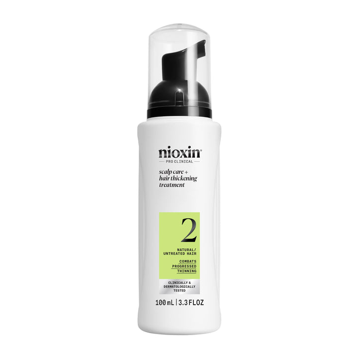 Scalp + Hair Thickening System 2 Leave on Treatment | For Natural or Untreated Hair with Progressed Thinning | 3.4 Fl oz.