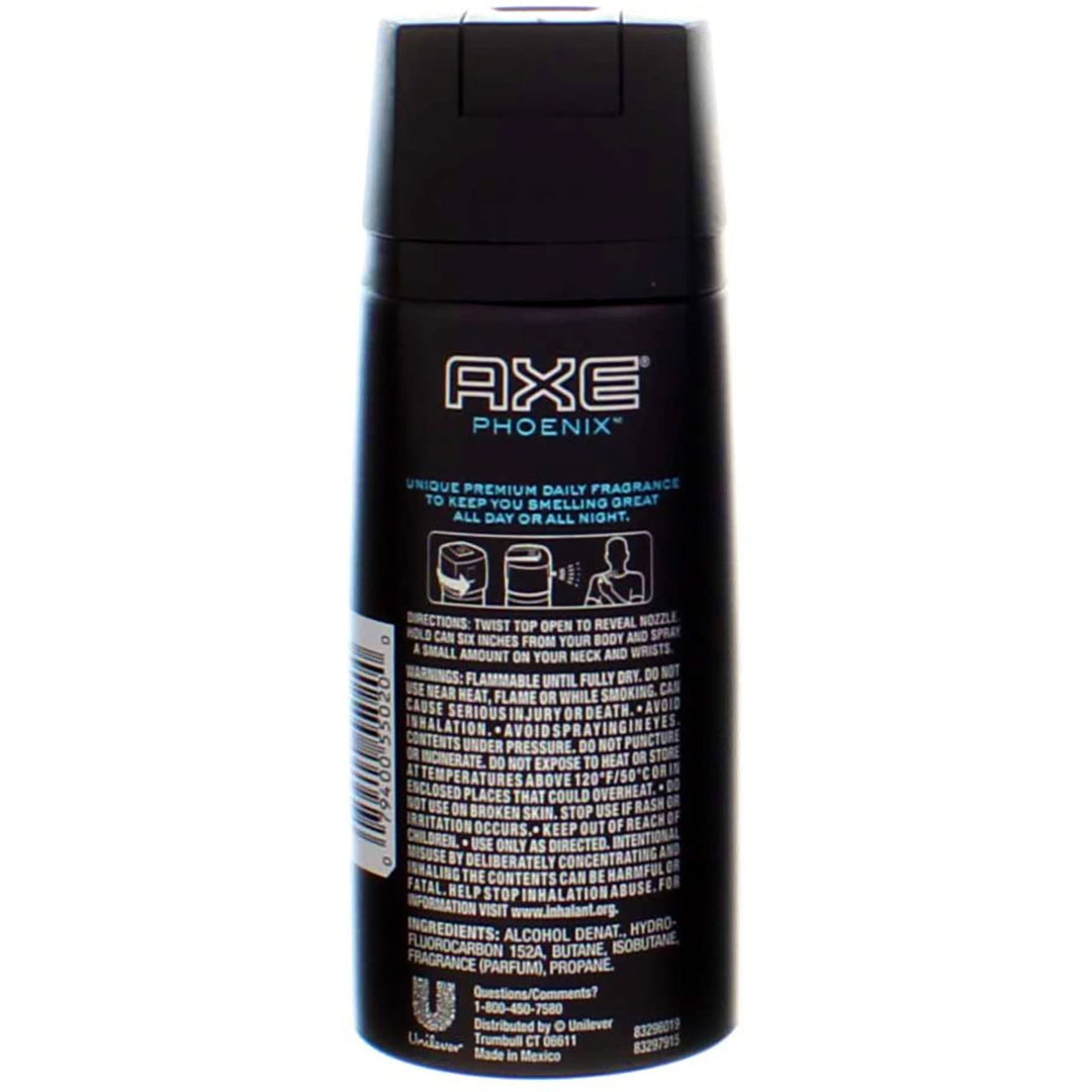 Axe Phoenix Daily Fragrance 4 Oz (Pack of 2)