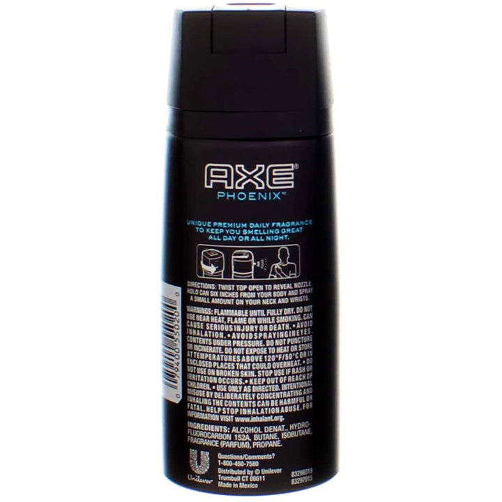 Axe Phoenix Daily Fragrance 4 Oz (Pack of 2)