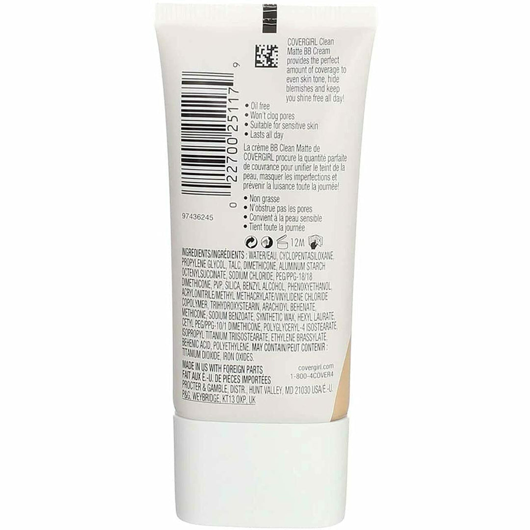 Oil-Free Matte Cream Foundation, Fair, 1 oz