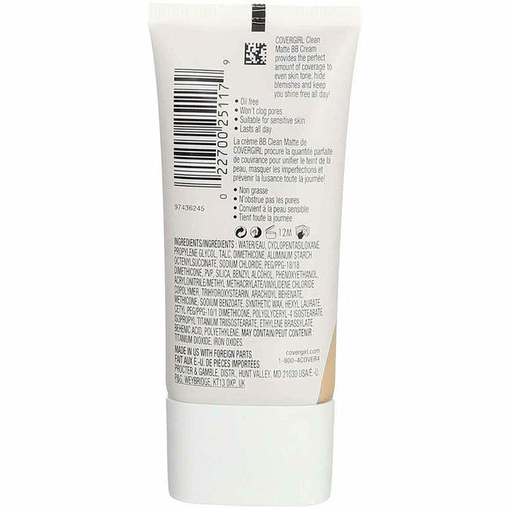 Oil-Free Matte Cream Foundation, Fair, 1 oz