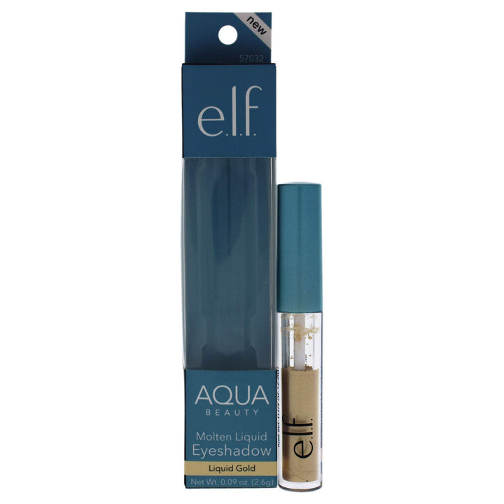 Limited Editon Aqua Beauty Molten Liquid Eyeshadow - 57032 Liquid Gold by Elf