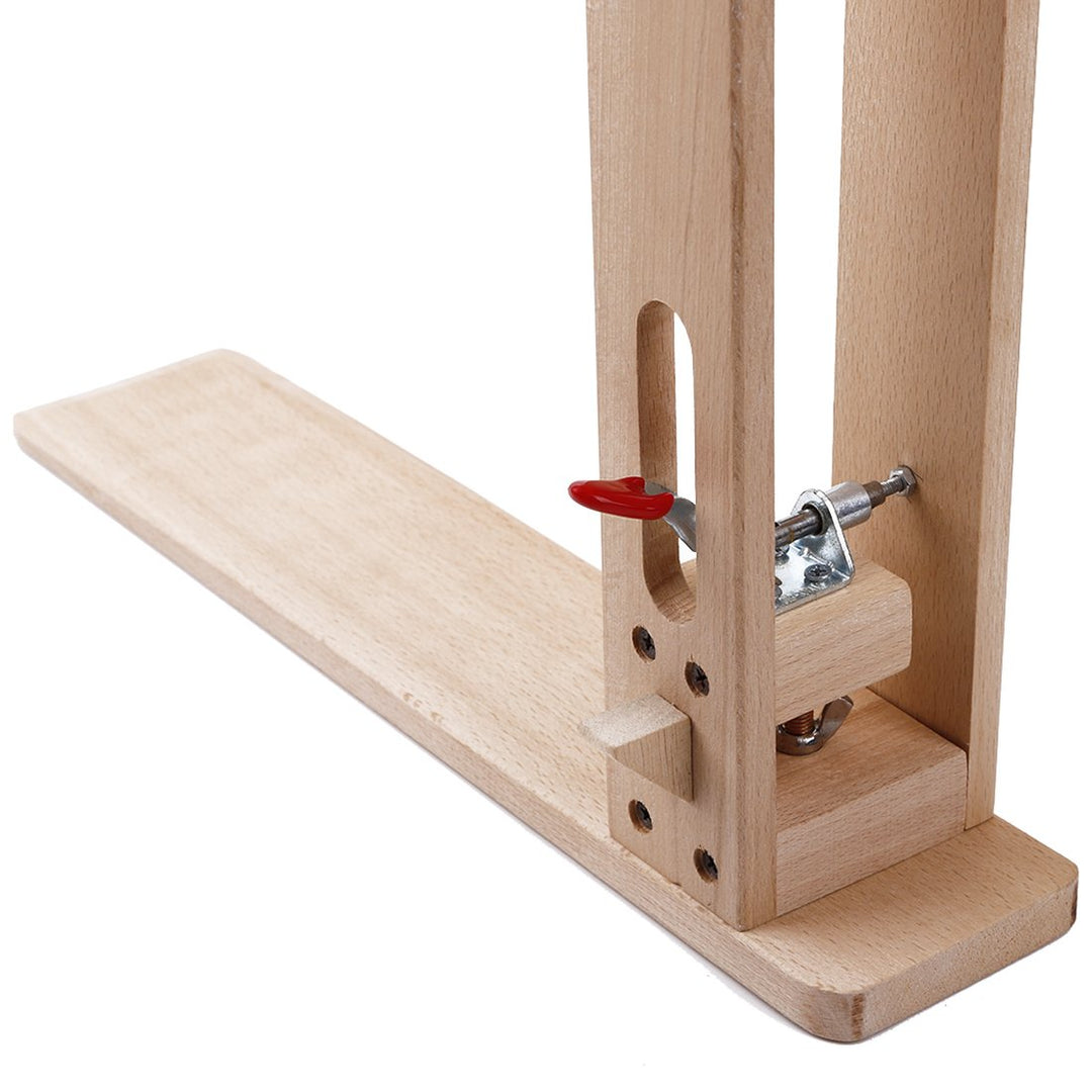 Wood Leather Craft Hand Stitching Pony Horse Leather Clamp with Pre Wrapped Leather Clamp