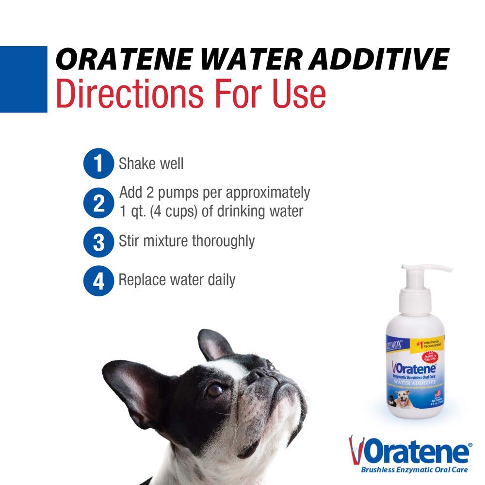 Zymox Oratene Water Additive Enzymatic Brushless Oral Care, 4oz