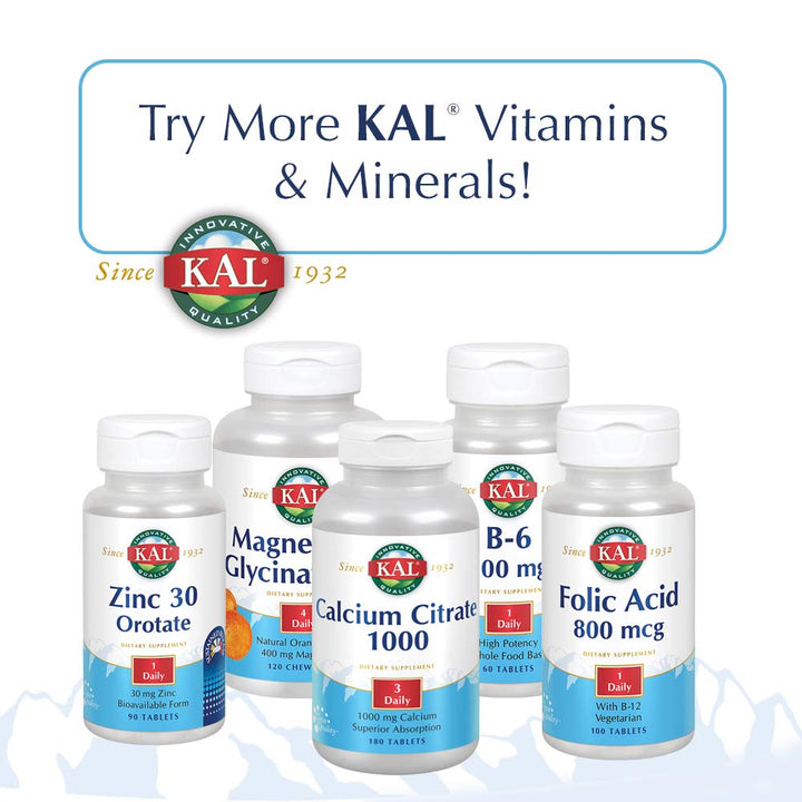 Cal/Mag/Zinc | 1000mg Calcium, 400mg Magnesium & 15mg Zinc | Bone, Muscle, Heart & Immune Support | 100ct, 33 Serv