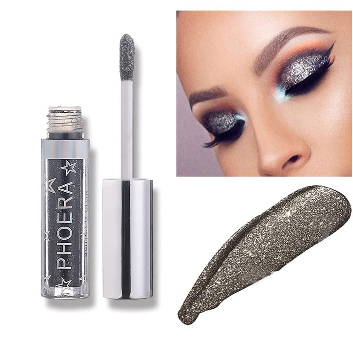 Liquid Eyeshadow, Waterproof Glitter Shimmer Sparkle Eye Stick Easy To Wear Long Lasting Eyeliner Eye Pencil Makeup Cosmetics(A108)