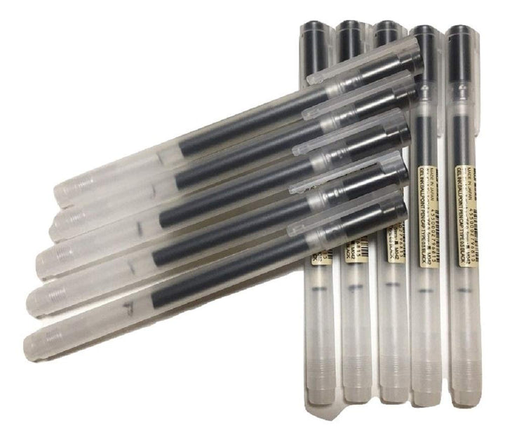 Gel Ink Ball Point Pen 0.5mm Black color 10pcs